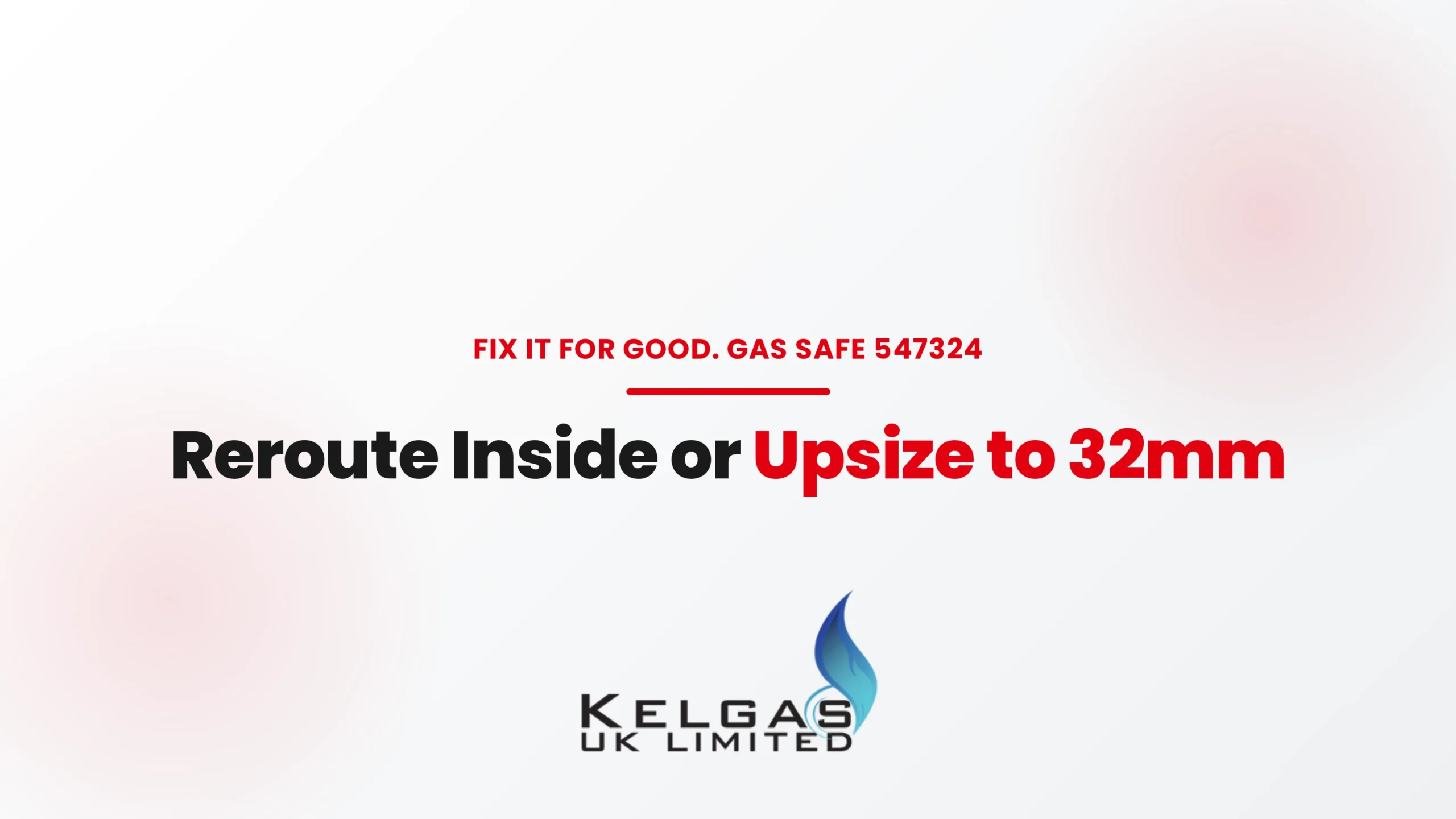 Reroute the condensate pipe inside or upsize to 32mm to prevent freezing